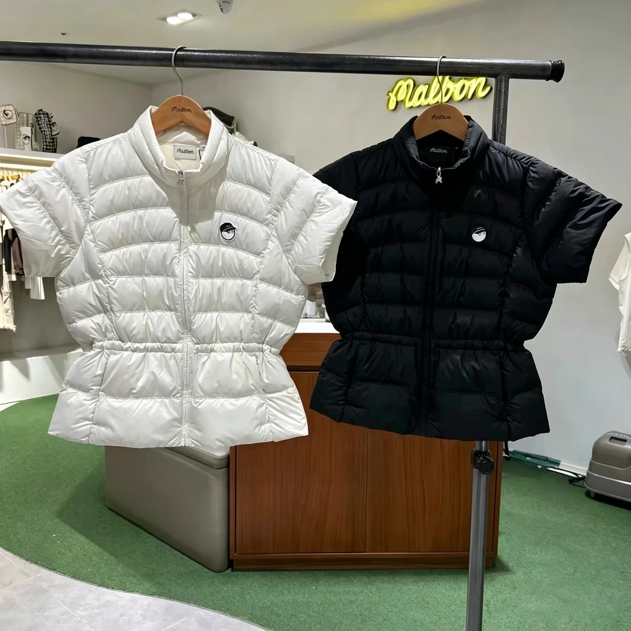 韩国MALBON高尔夫球服女款棉服