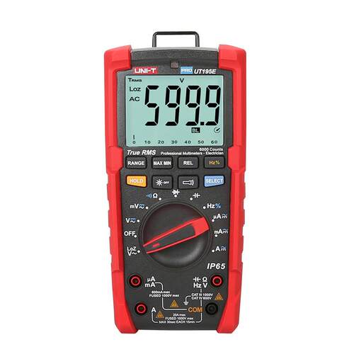 优利德工业品UT195E/UT195M/UT195DS数字万用表真有效值万能表