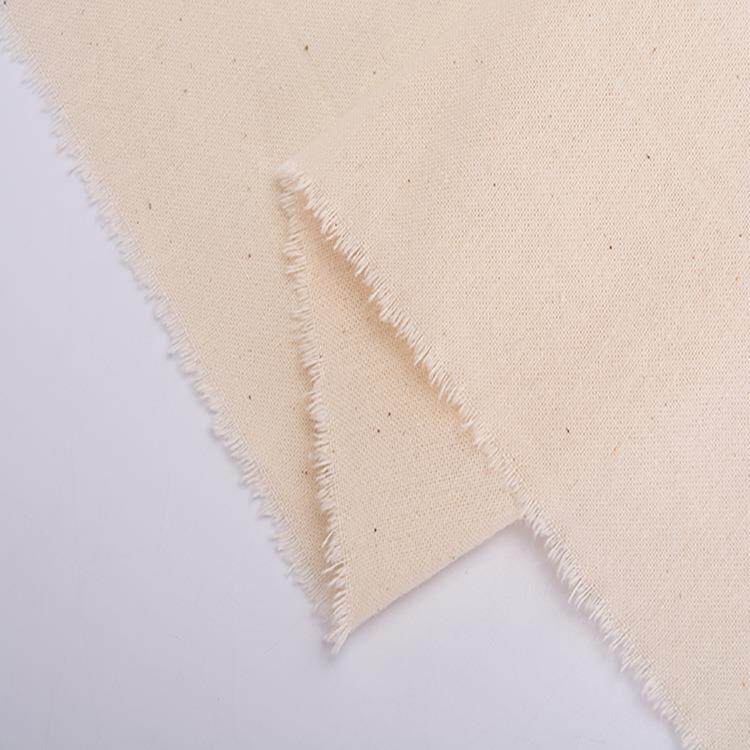 帆布面料20*60全棉有机棉面料素色家纺箱包鞋子平纹坯布全棉帆布