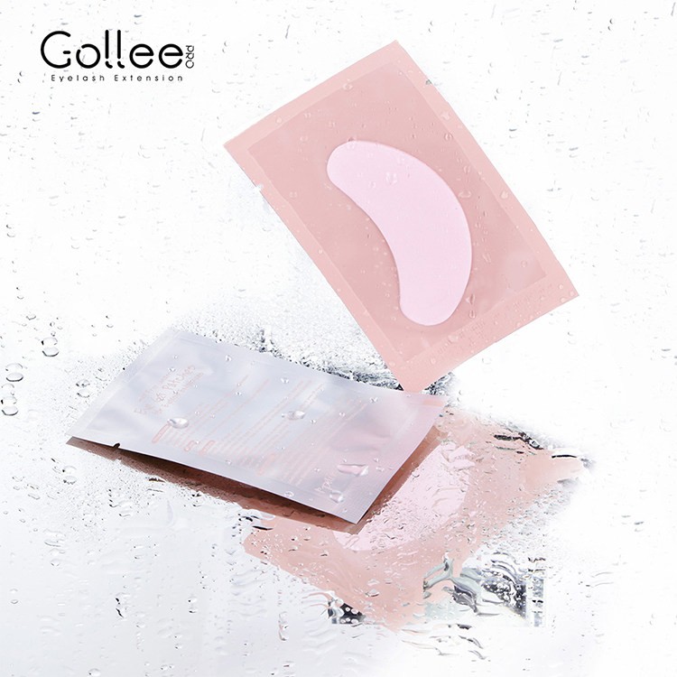 Gollee美睫专用隔离眼贴50贴一次性睫毛嫁接眼贴卸除下睫毛垫片