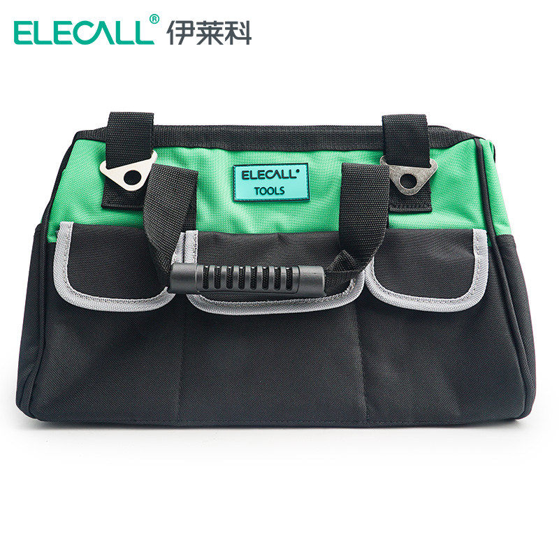伊莱科工具包腰包多功能电工工具包电工维修牛津防水660D挎包