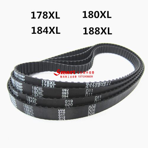 编码器皮带 橡胶同步带176XL178XL 180XL182XL 184XL 186XL 188XL