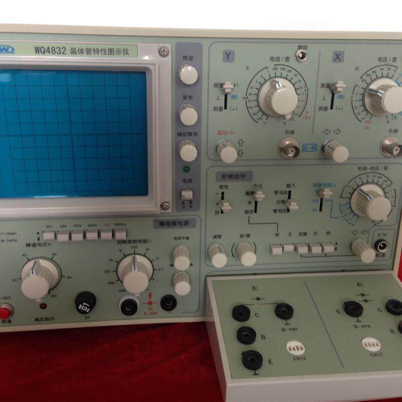 五强 WQ4832 晶体管特性图示仪配测试台 定制SOT-23贴片测试夹具