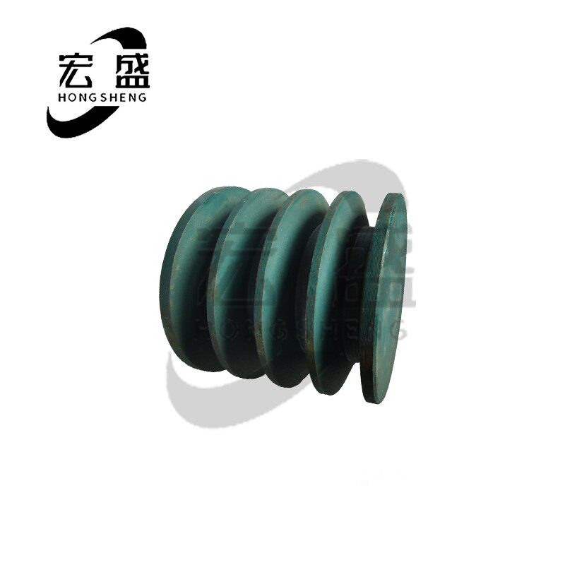 皮带轮 B型四槽 轻型外径130 5寸 B型 三角轮B4 可加工内孔键槽