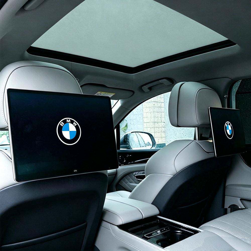 BMW专用外挂头枕显示器13.3寸外挂头枕安卓显示器车载头枕显示器