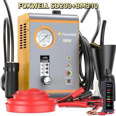 Foxwell SD203+BM310 Auto 12V EVAP Smoke Machine Diagnosticl