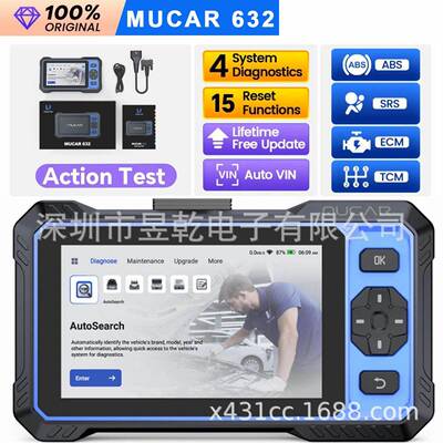2026 New THINKCAR MUCAR 632 4 systems Diagnostic Scanner