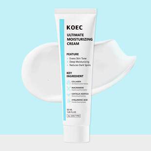 KOEC胶原蛋白保湿面霜补水润肤霜跨境Youthful Formula Cream