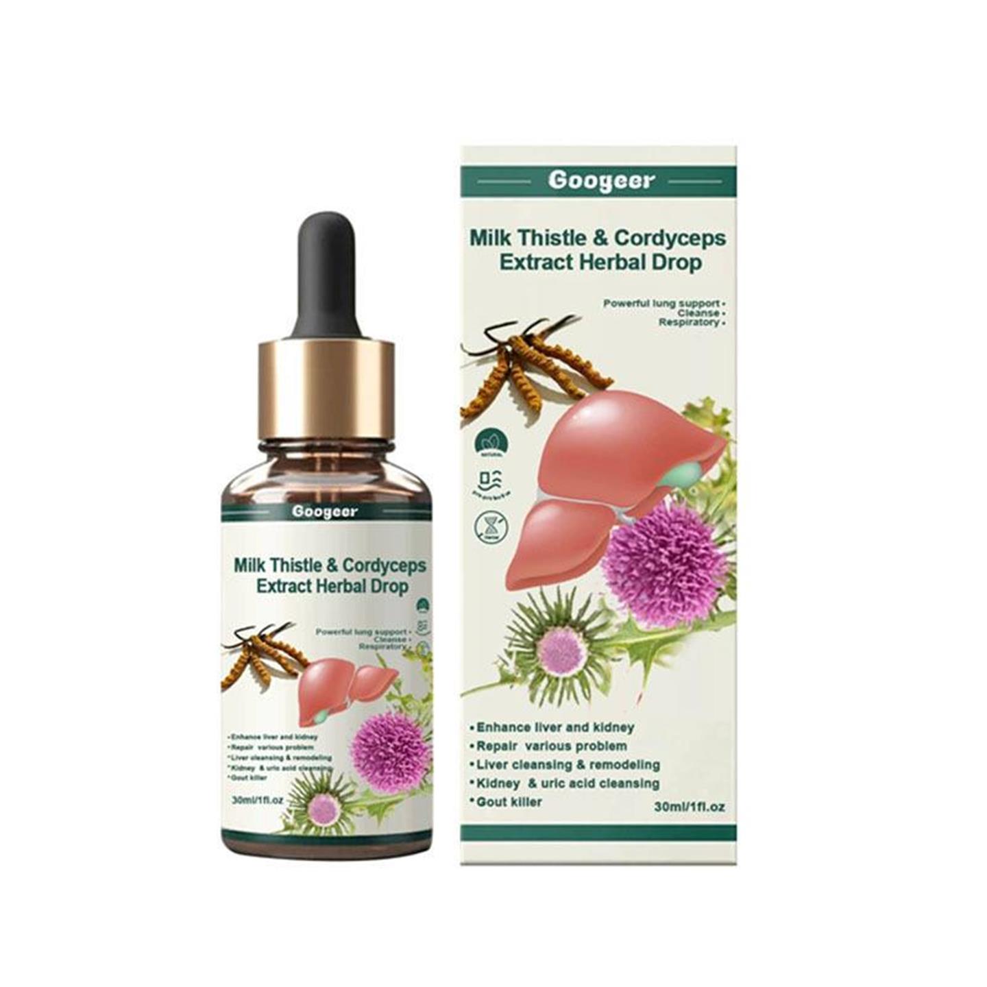 Cordyceps Sinensis Extract Lung Cl-earing Drops 缓解身体不适图片