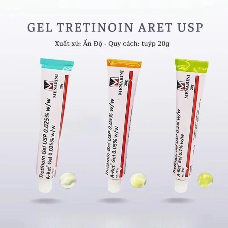 印度版新品tretinoin美纳里尼0.025%维a酸凝胶乳膏保湿20g