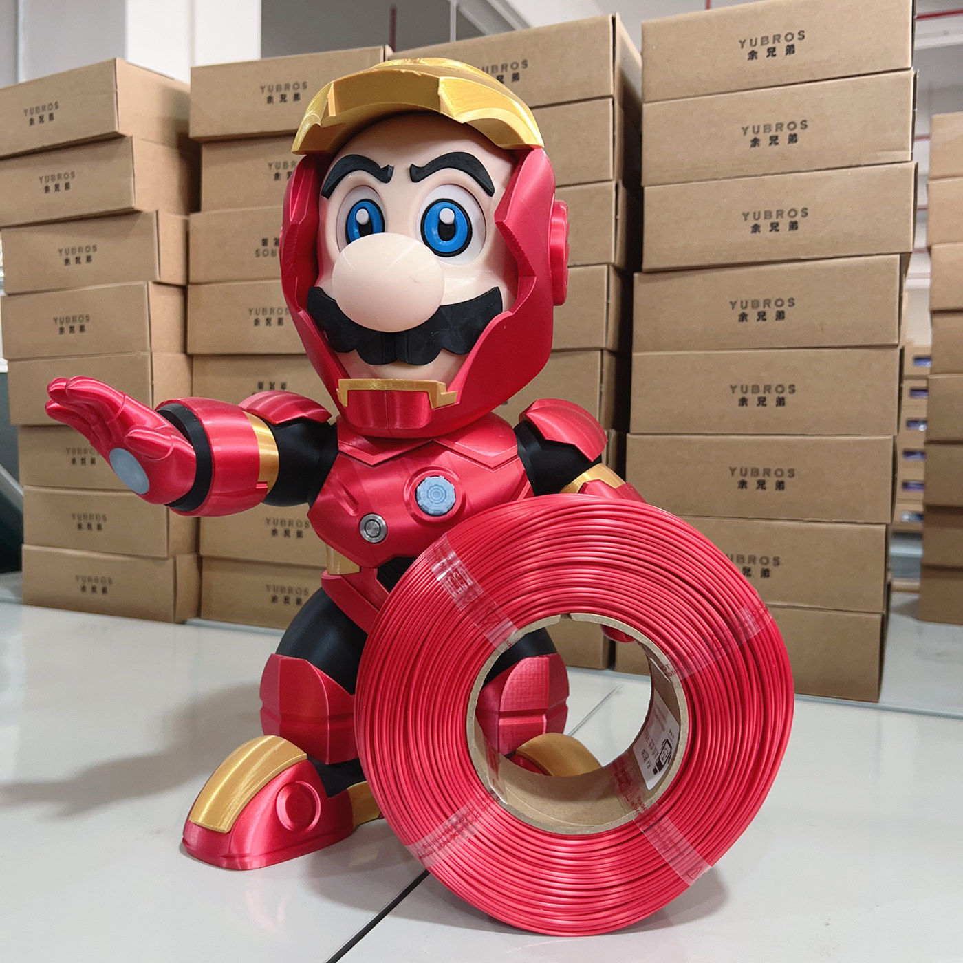 【余】PLA丝绸红色 3d打印耗材 1kg图片