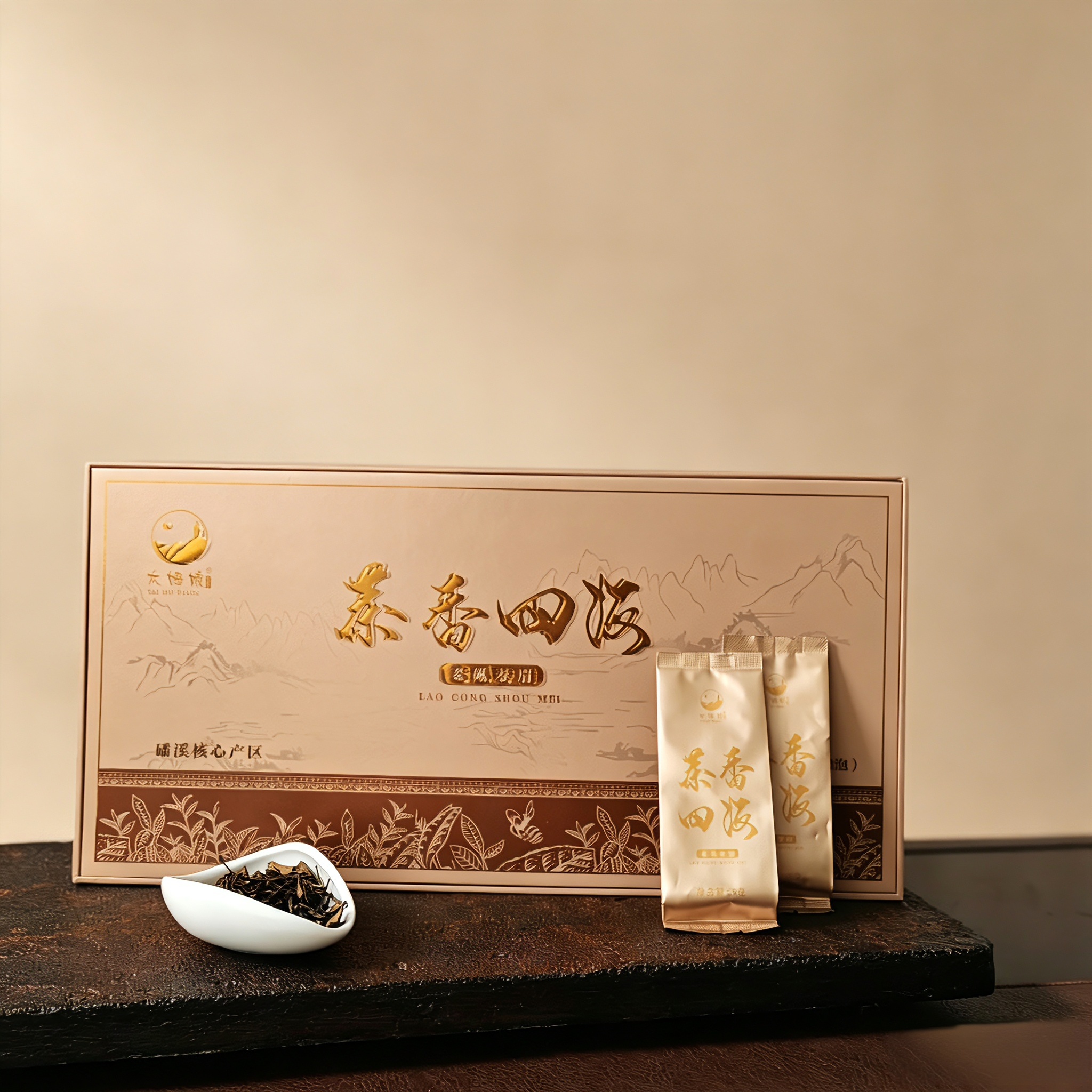 福鼎磻溪日晒老枞寿眉礼盒300g