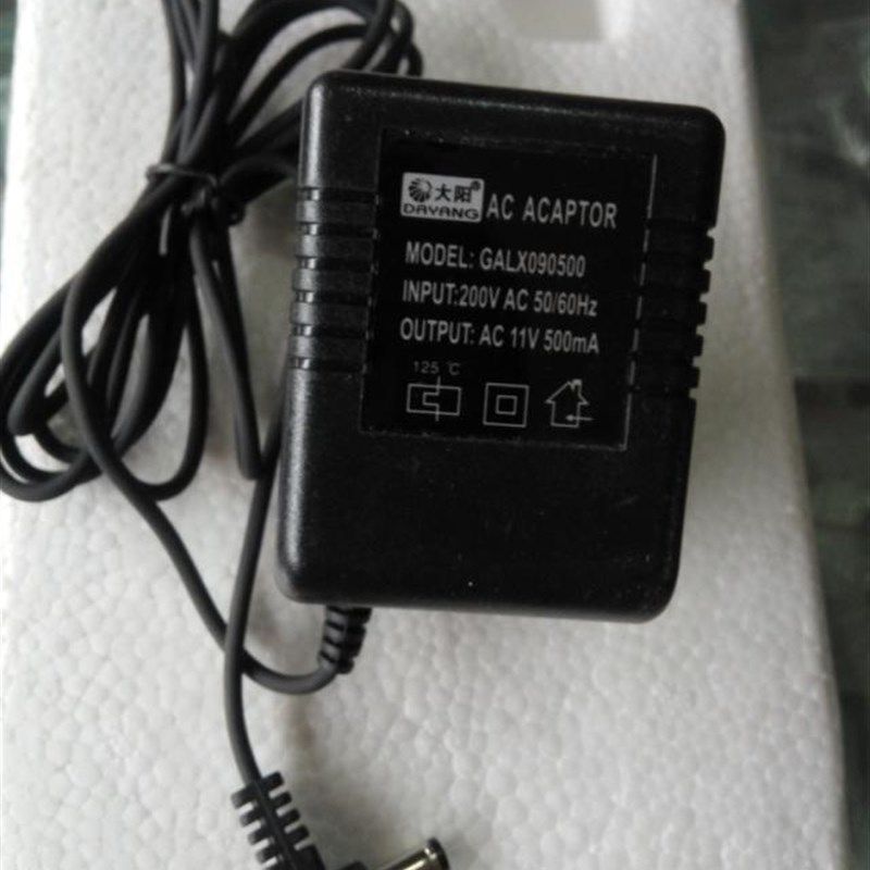 大阳电子秤充电器 AC9V11V,500MA输出 大阳雕电子称充电器AC11V