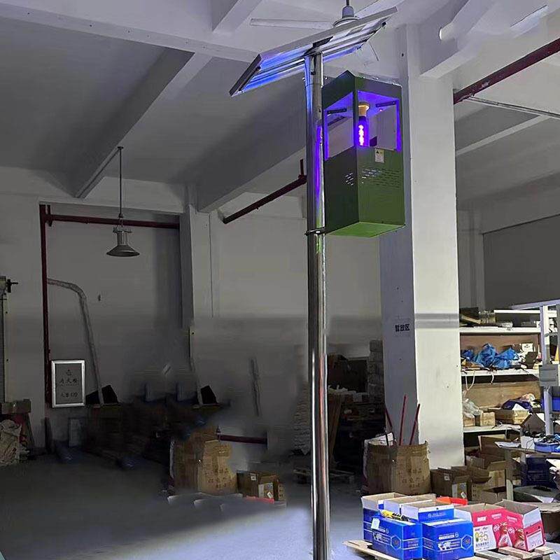 户外太阳能灭蚊灯室外防水捕蚊神器防锈紫光庭院驱蚊灯超强庭院灯