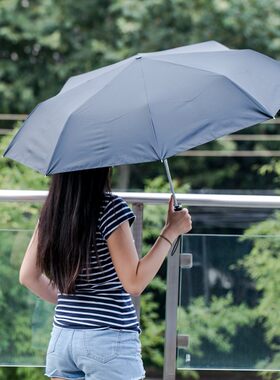TAYOHYA/多样屋星尚全自动雨伞三折伞抗风加固伞架折叠晴雨两用伞