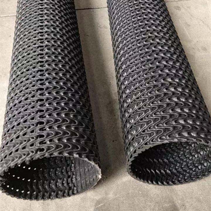 小波纹管100mm口径打孔管规格多样渗水管隧道波纹管