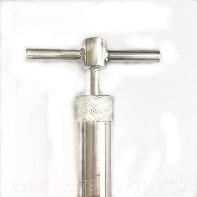 高档不液体取样器抽拉式高温粘稠式石油针筒移液管锈钢304材3质16