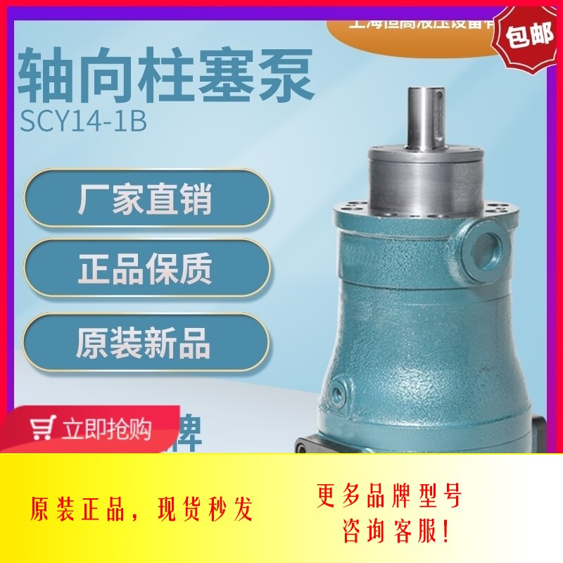 上海恒高10/16/25/32/40/63/80/100/160/250SCY14-1B轴向柱塞泵图片