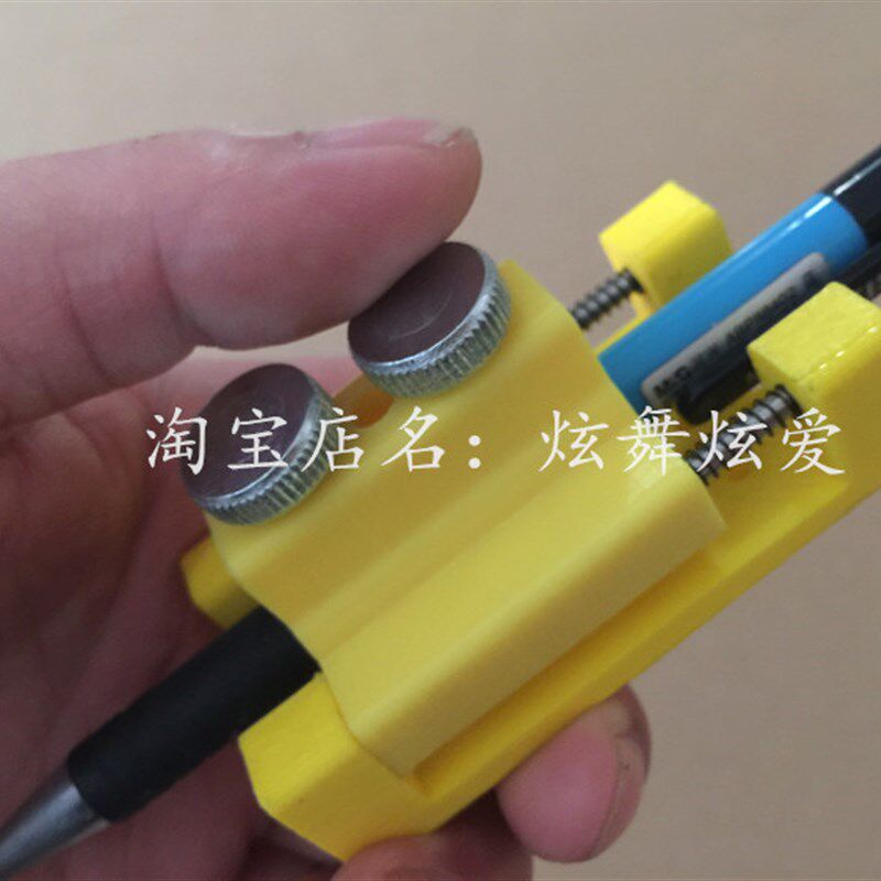 夹笔器固笔器激光机Z轴改装写字机画图机夹笔架固笔座缓冲器 定制