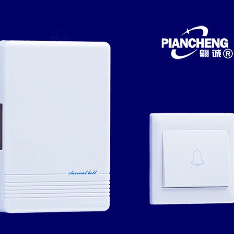 翩诚牌 B12DC 高品质原音有线机械叮咚12V直流门铃酒店家用