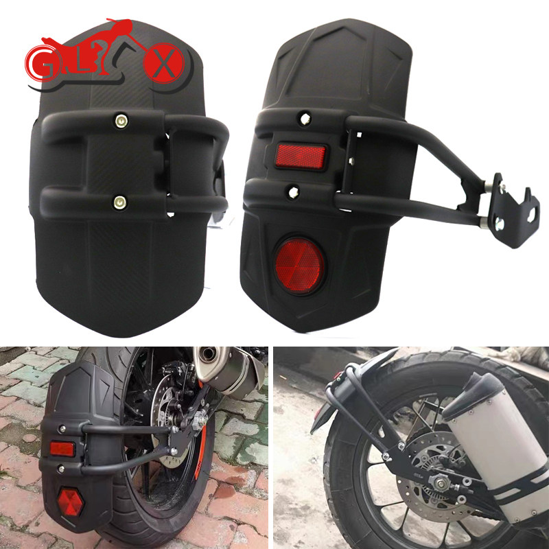 适用KTM DUKE390/250 RC390 250/390ADV改装配件挡泥板后挡水泥瓦 - 实物图