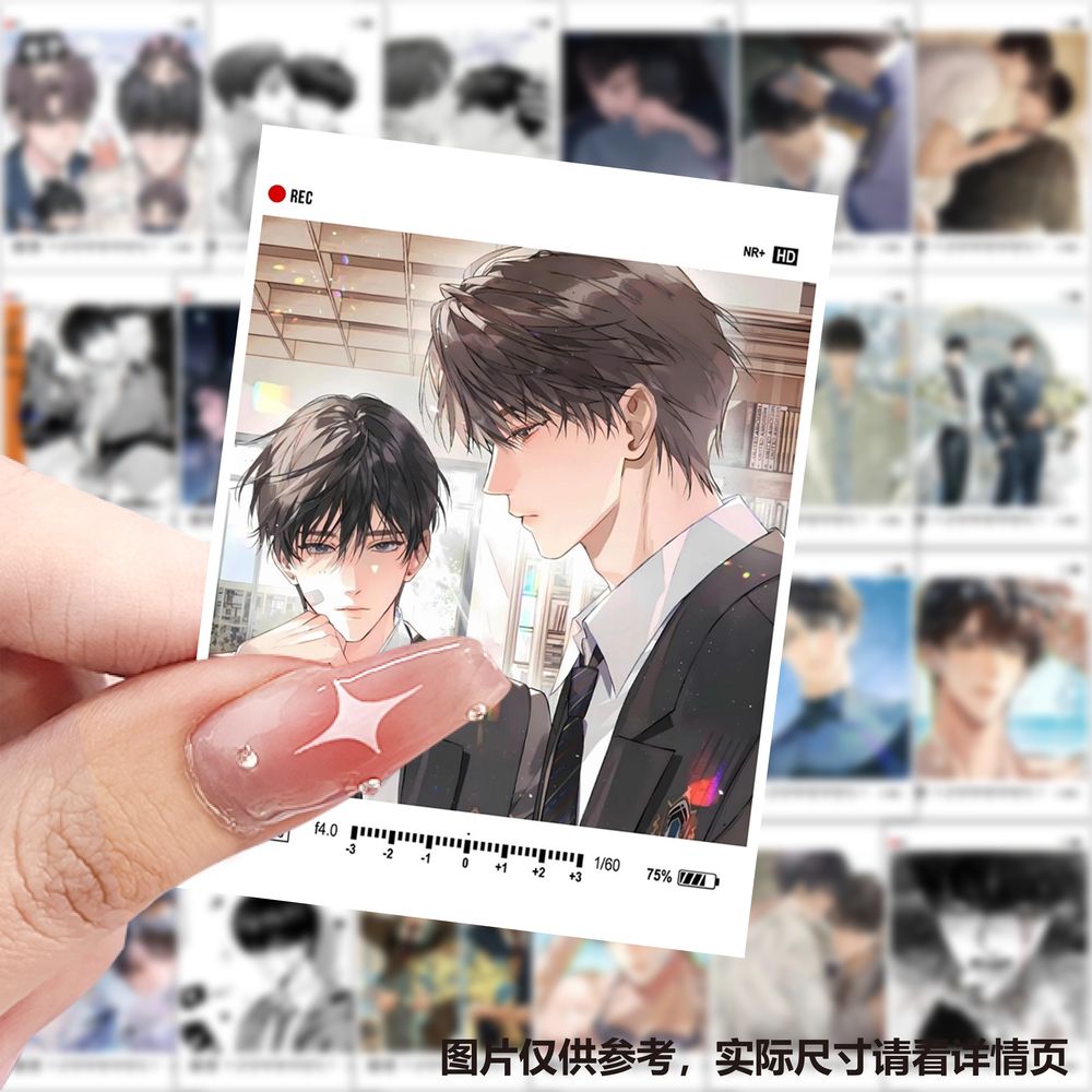 126张现代都市双男主西装贴纸
