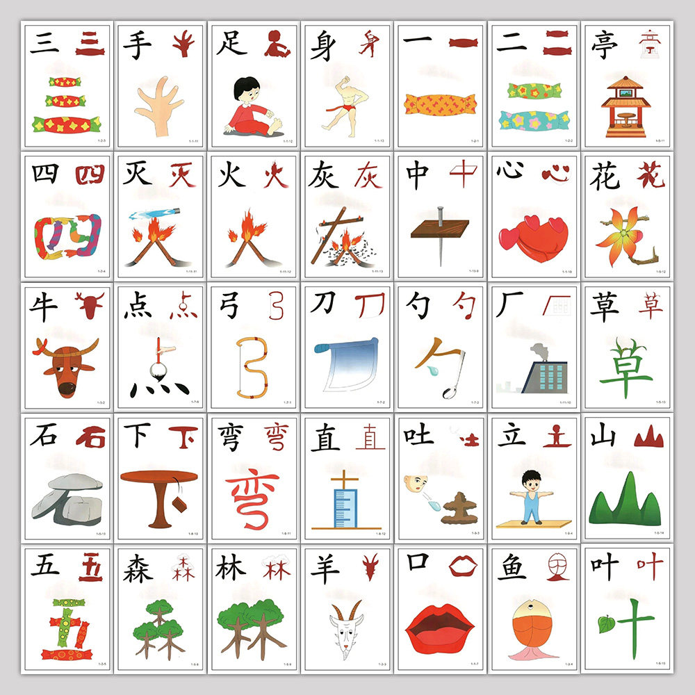 儿童识字启蒙益智贴纸手账贴画
