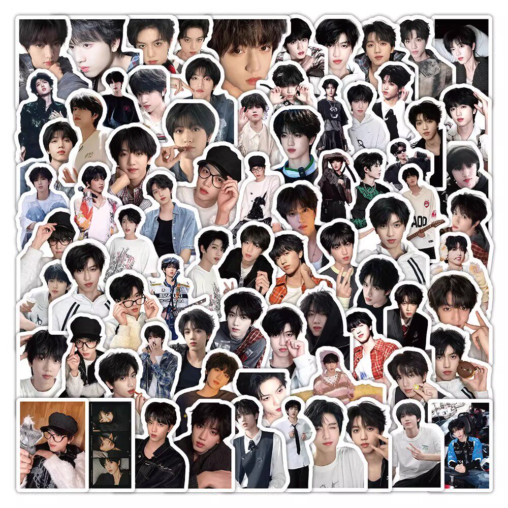 TF家族四代张桂源贴纸装饰贴画