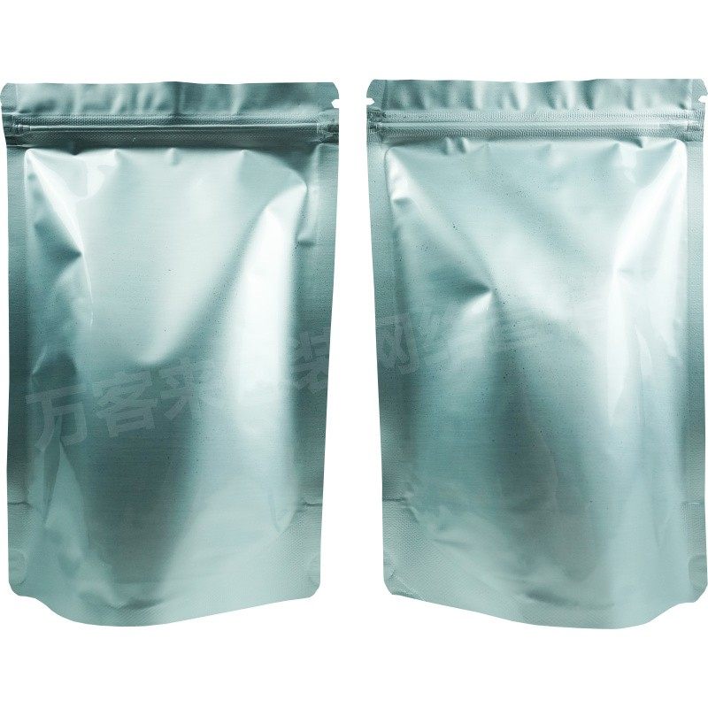 镀铝阴阳袋纯铝箔袋 自封茶叶锡纸保温食品密封小包装封口自立 袋