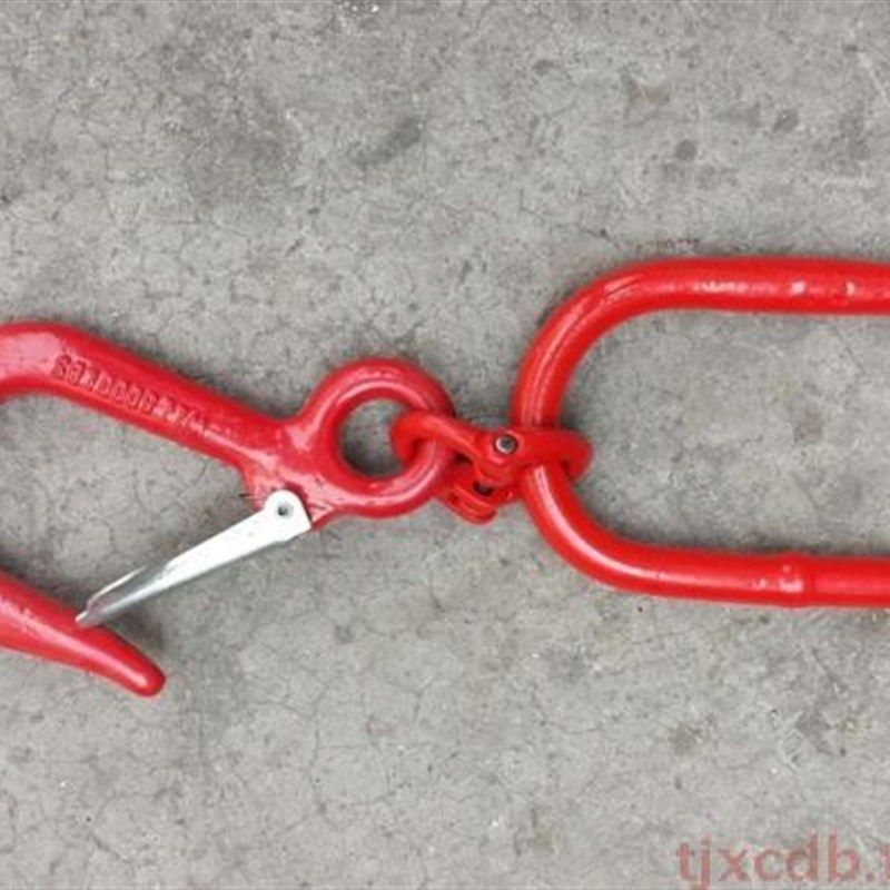 标准链条组合吊索具 单腿 单肢 单钩成套吊索具 1T 1吨 超短型