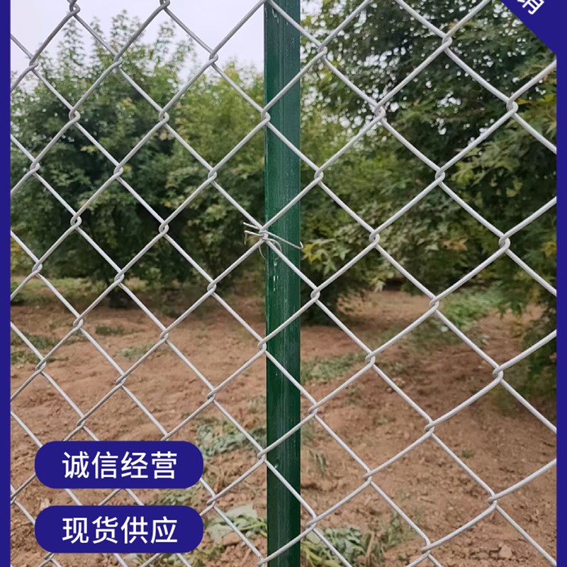 镀锌勾花网铁丝网养殖围栏护栏网狗鸡羊养鹿网果园山地隔离防护网