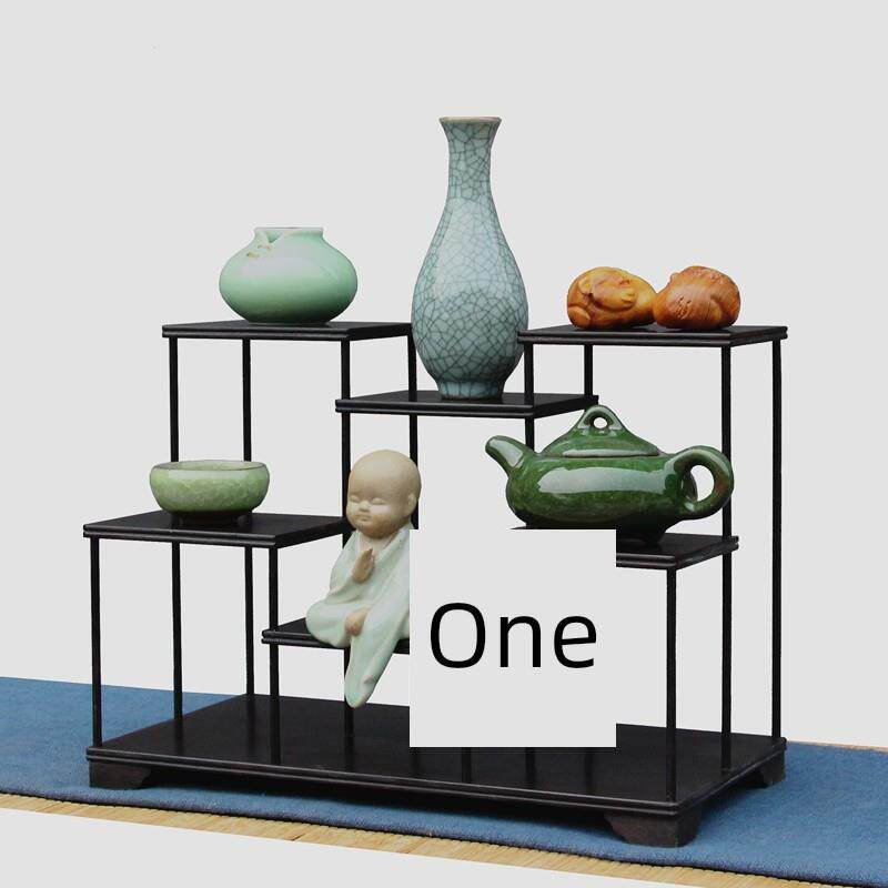 红木博古架小型多宝阁中式紫光檀实木茶具茶壶摆件奇石花瓶展示架