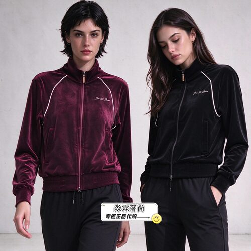 乐卡克冬季女士新品针织外套