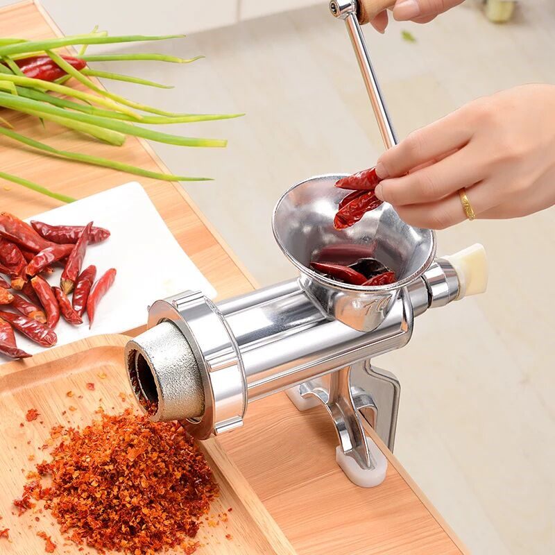 多功能手摇绞肉机家用小型灌肠机绞肉馅绞蒜泥辣椒磨粉装腊肠碎菜