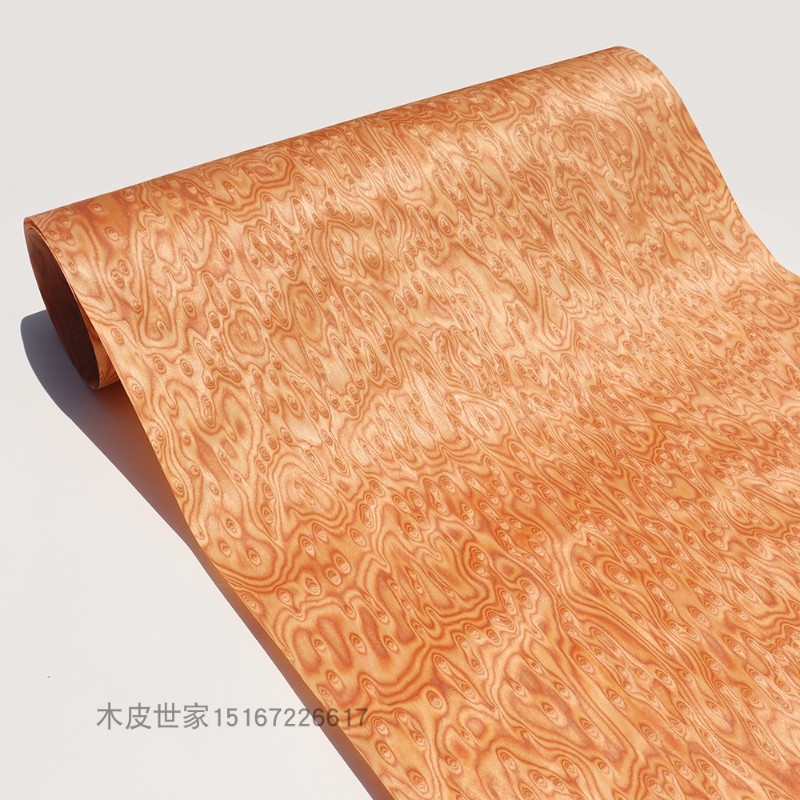 家具装饰音响贴皮  大张猫眼 科技棕色猫眼木皮