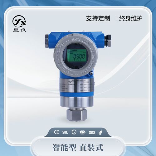 星仪CYYZ3051Z直装压力变送器4-20mA+HART智能本安隔离防爆传感器