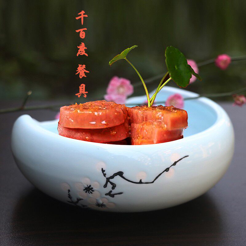 个性大董意境菜创意餐具特色酒店冷菜碟子凉菜盘子创意餐厅商用