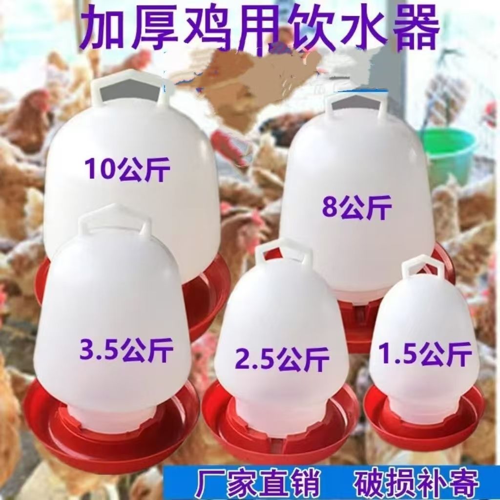 加厚鸡用饮水壶小鸡喂鸭