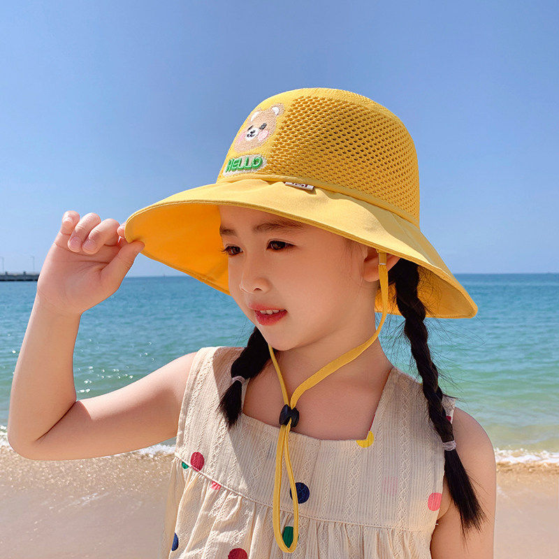 儿童防晒遮阳帽夏季防紫