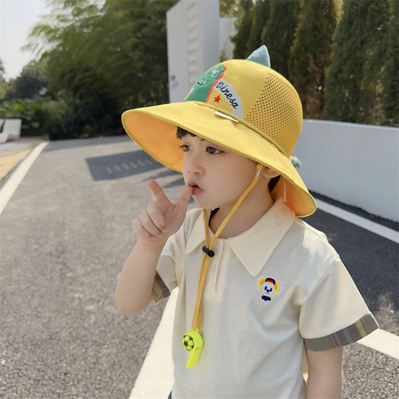 夏季儿童帽子季透气防晒