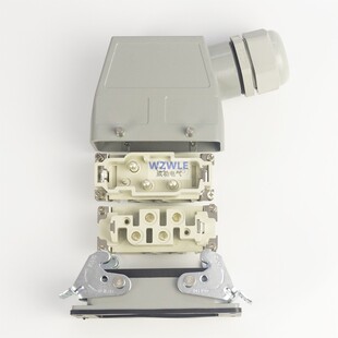 HDC-HK-004/2针重载连接器大电流80A矩形工业航空插头座4/8-012芯