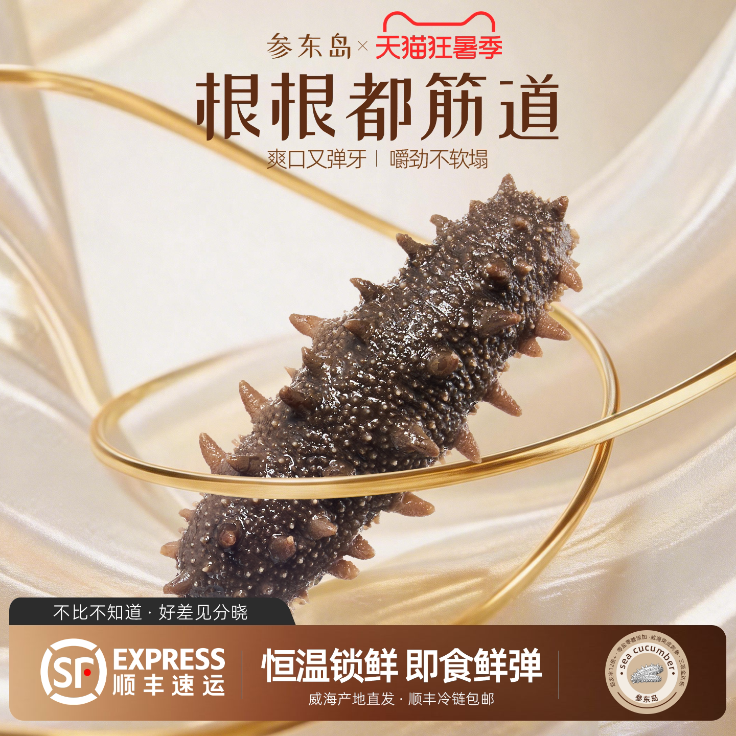 即食海参鲁参独立装潮间带海参