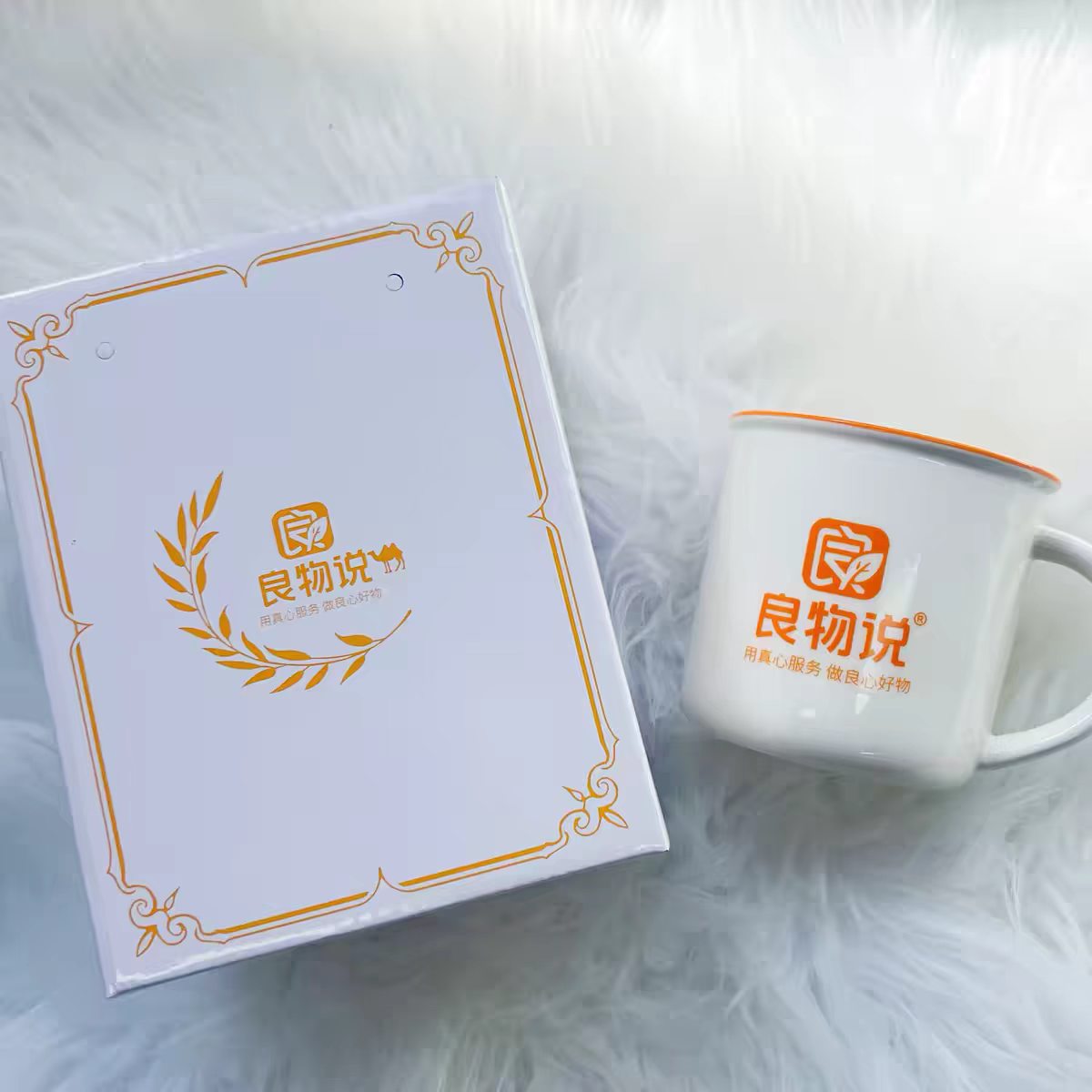 【丸子】白色陶瓷杯子水杯男女夏季饮料杯家用牛奶茶杯ins风