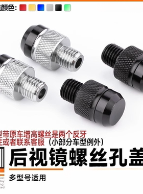 适用川崎Z900 Z1000 Z400 Z650RS ZH2 VERSYS650改装后视镜螺丝塞