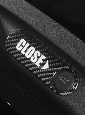 适用特斯拉电动尾门贴装装Modely3MModel3Y内饰装神改装用品提示