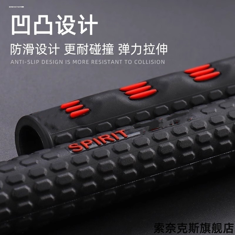 适用豪爵TR300摩托车旅行版摩托车改装刹车牛角手把套防滑硅胶套