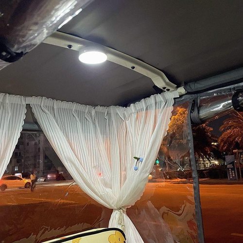 汽车后备箱氛围灯车载车内灯感应