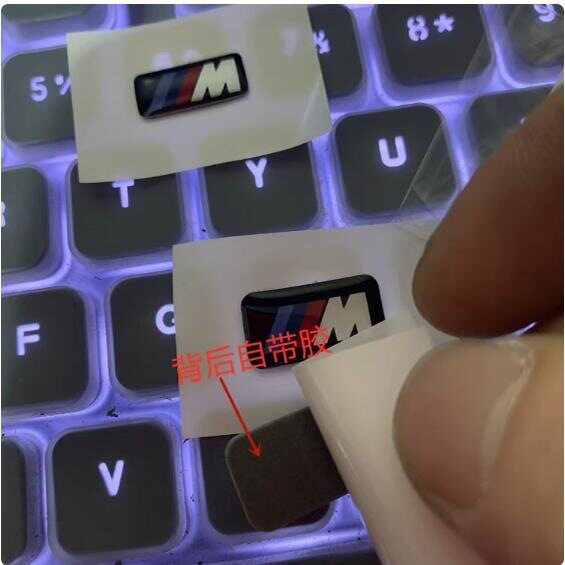 宝马轮毂装饰贴随意贴5系3系1系27系X1X3X4X5X6M标车标贴改装适用