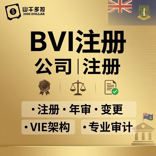 公司注册/BVI公司注册/年审/注销 /变更