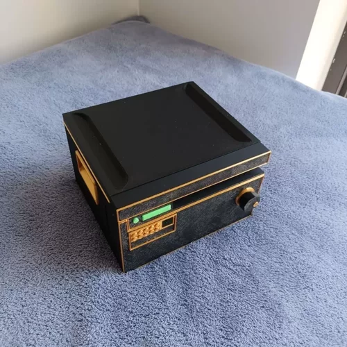 三角洲行动保险箱游戏周边同款道具3d打印桌面模型摆件收纳带锁